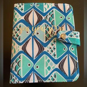 COPY - BNWT Vera Bradley Passport Cover “Go Fish 🐟 Blue” color